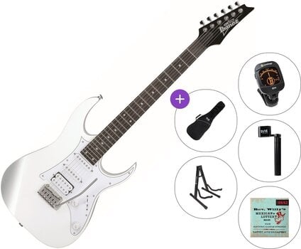 Elektrische gitaar Ibanez GRG140-WH Standard SET White Elektrische gitaar - 1