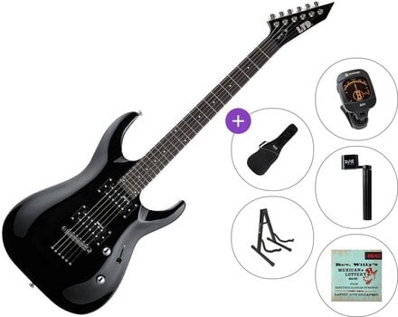 Chitară electrică ESP LTD MH-10KIT Standard SET Black Chitară electrică - 1