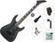 Chitarra Elettrica Jackson JS22 Dinky Arch Top AH Standard SET Satin Black Chitarra Elettrica