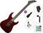 Elektrisk gitar Jackson JS12 Dinky AH Standard SET Metallic Red Elektrisk gitar