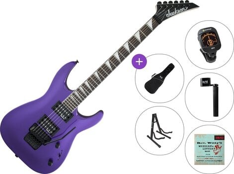 Gitara elektryczna Jackson JS Series Dinky Arch Top JS32 AH Standard SET Pavo Purple Gitara elektryczna - 1