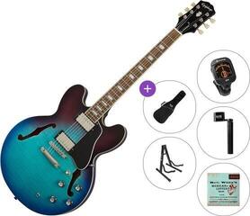 Guitarra semi-acústica Epiphone ES-335 Figured Standard SET Blueberry Burst Guitarra semi-acústica