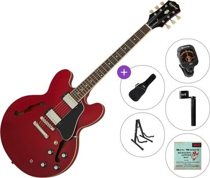 Halbresonanz-Gitarre Epiphone ES-335 Standard SET Cherry Halbresonanz-Gitarre - 1
