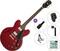 Halbresonanz-Gitarre Epiphone ES-335 Standard SET Cherry Halbresonanz-Gitarre