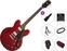 Halbresonanz-Gitarre Epiphone ES-335 Premium SET Cherry Halbresonanz-Gitarre