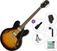 Semiakustická kytara Epiphone ES-335 Standard SET Vintage Sunburst Semiakustická kytara