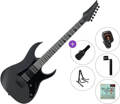 Chitară electrică Ibanez GRGR131EX-BKF Standard SET Black Flat Chitară electrică - 1