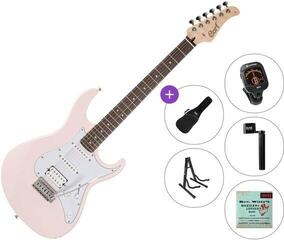 Elektrická kytara Cort G200 Standard SET Pastel Pink Elektrická kytara