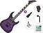 Elektrikitarr Jackson JS Series Dinky Arch Top JS32Q DKA HT AH Standard SET Transparent Purple Burst Elektrikitarr