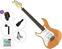 Elektriska gitarrer Yamaha Pacifica 112JL MKII Standard SET Yellow Natural Satin Elektriska gitarrer