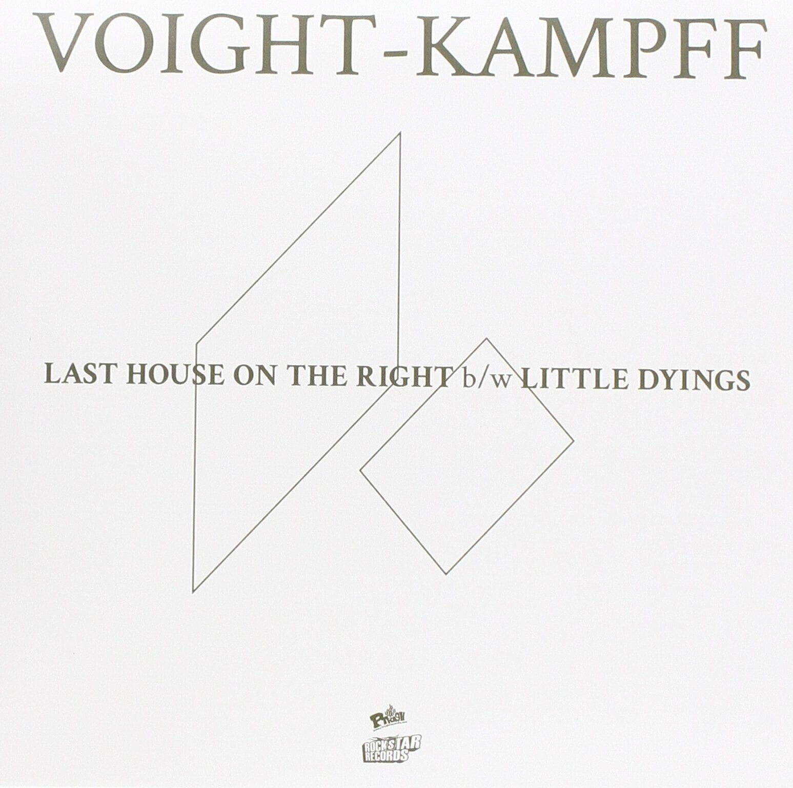 Disco de vinilo Voight•Kampff - Last House On The Right b/w Little Dyings (LP)