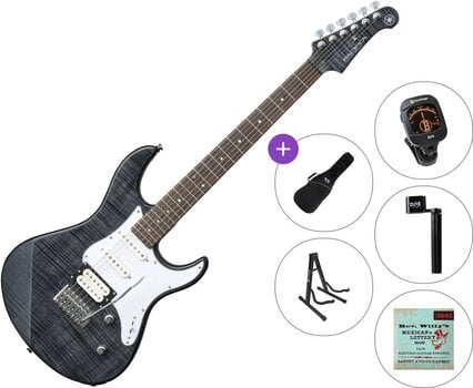 Električna gitara Yamaha Pacifica 212V FM Standard SET Translucent Black Električna gitara - 1