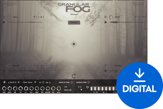 Soundlibraries für Sampler Audiofier Micron GRANULAR FOG (Digitales Produkt) - 1