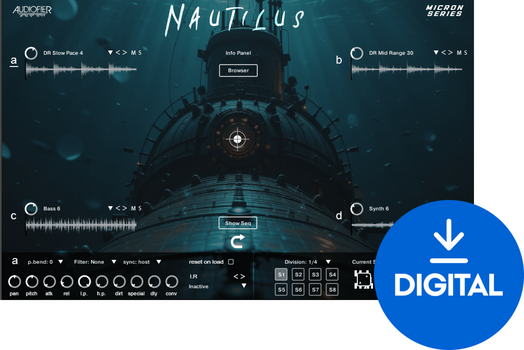 Библиотека със звукови ефекти Audiofier Micron NAUTILUS (Дигитален продукт) - 1