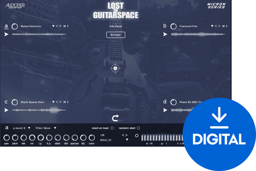 Soundlibraries für Sampler Audiofier Micron LOST IN GUITARSPACE (Digitales Produkt) - 1