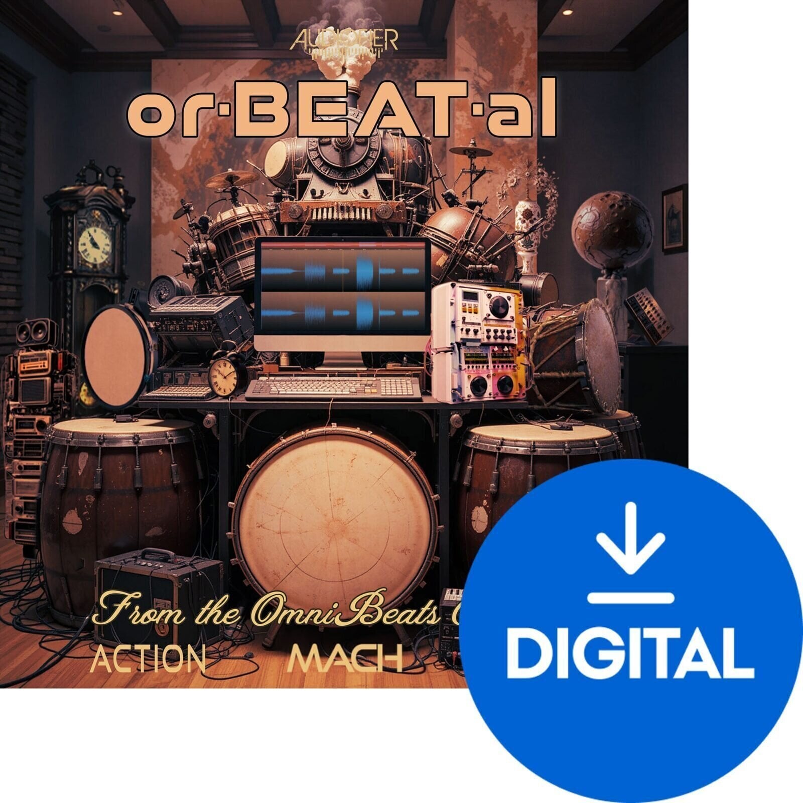 Hangkönyvtár Audiofier OMNIBEATS OrBEATal (Digitális termék)
