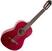 Guitare classique Valencia VC204 4/4 Transparent Wine Red Guitare classique