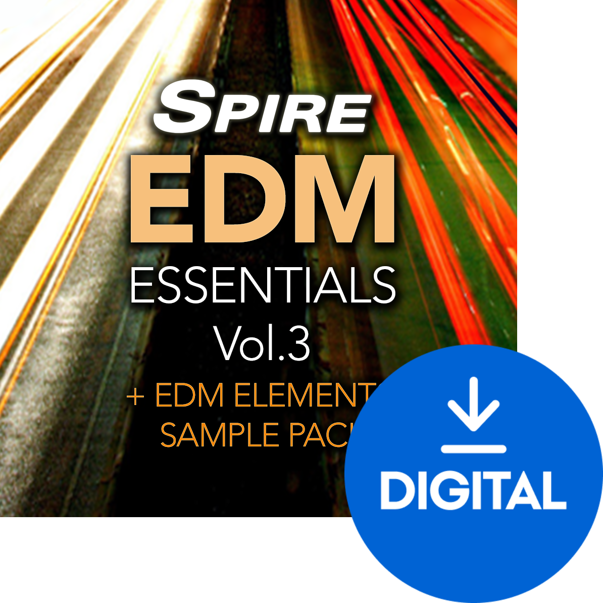 Geluidsbibliotheek voor sampler REVEAL SOUND Spire EDM Essentials Vol.3 (Digitaal product)