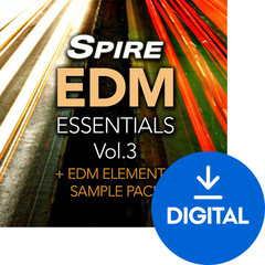 Geluidsbibliotheek voor sampler REVEAL SOUND Spire EDM Essentials Vol.3 (Digitaal product)