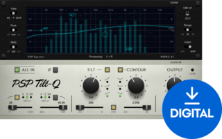 Software Plug-In FX Processor PSP Audioware Tilt-Q (Digital product)