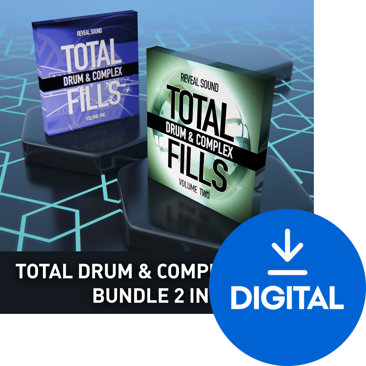 Hangkönyvtár REVEAL SOUND Total Drum&Complex Fills Bundle 2IN1 (Digitális termék)