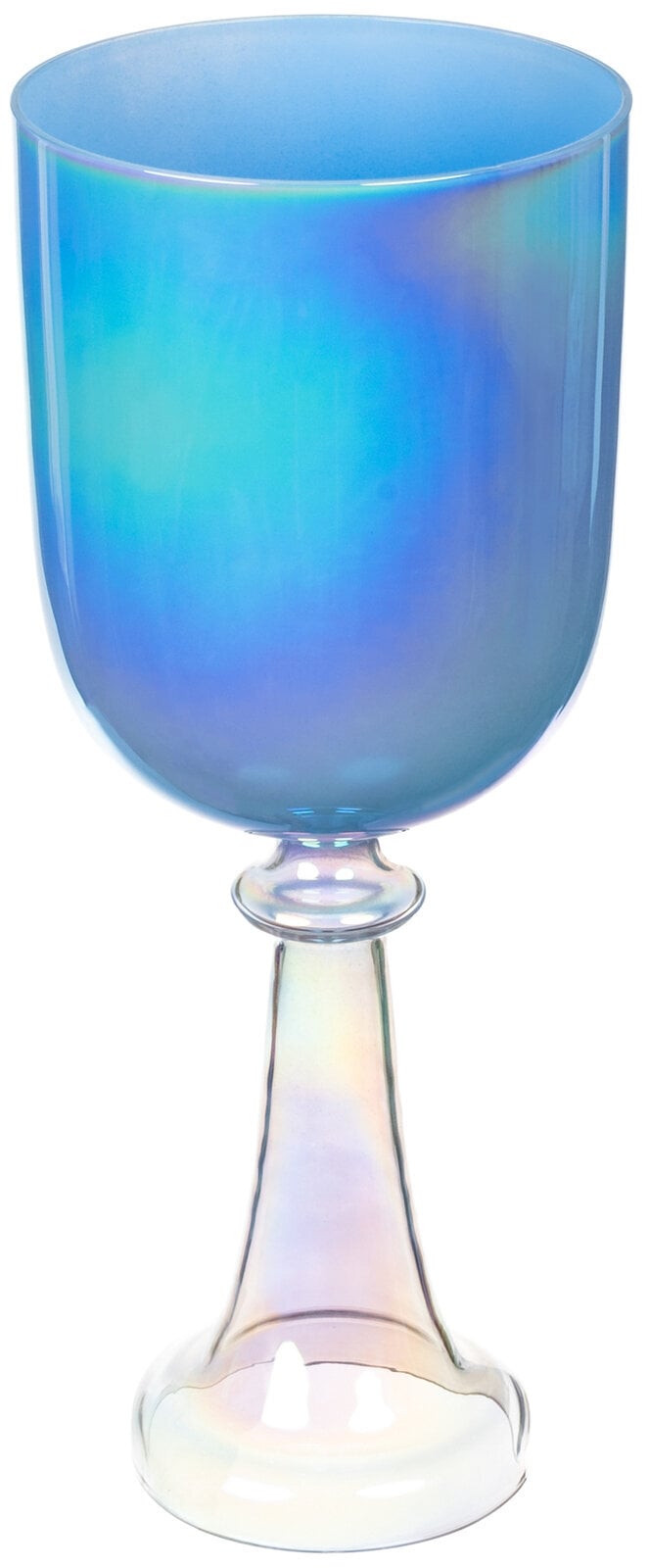 Percusión para musicoterapia Shamann Alchemy 432Hz 5.5'' A Cuenco Cantante con Mango Blue