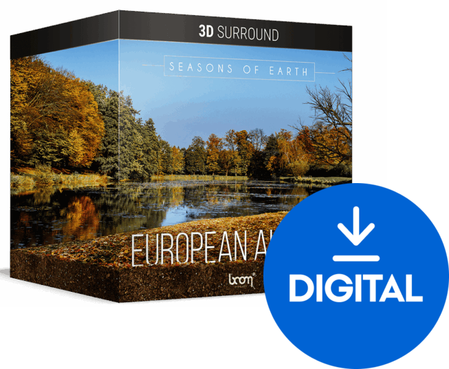 Geluidsbibliotheek voor sampler BOOM Library Seasons of Earth Euro Autumn SURR (Digitaal product)