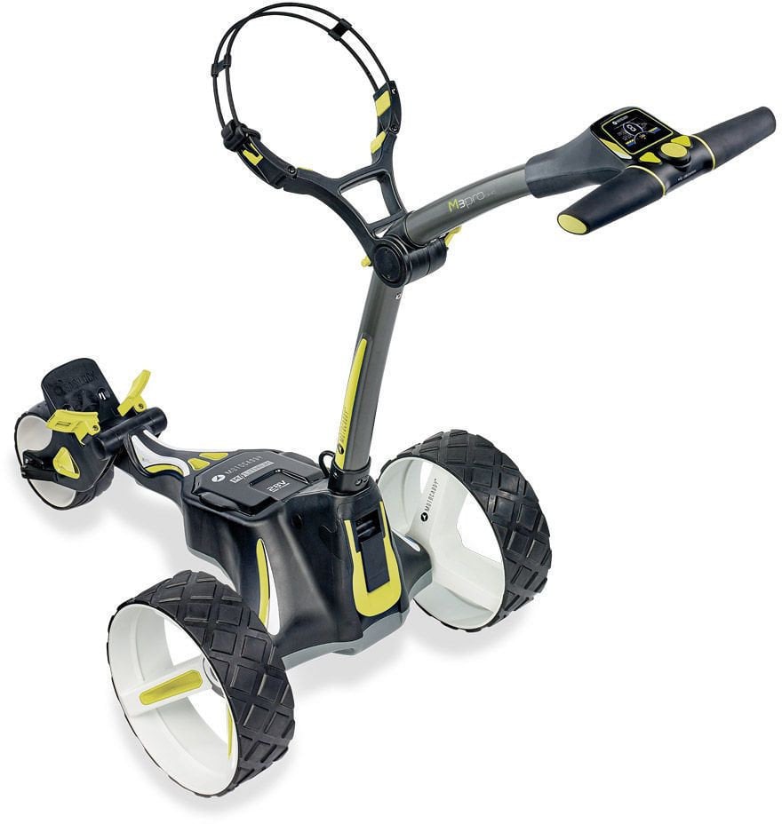 Carrito eléctrico de golf Motocaddy M3 PRO DHC Graphite Standard Battery Electric Golf Trolley