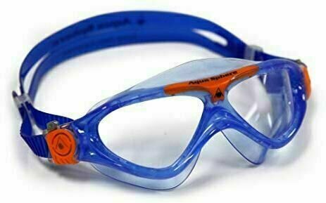 Очила за плуване Aqua Sphere Очила за плуване Vista Junior Clear Lens Blue/Orange Junior - 1