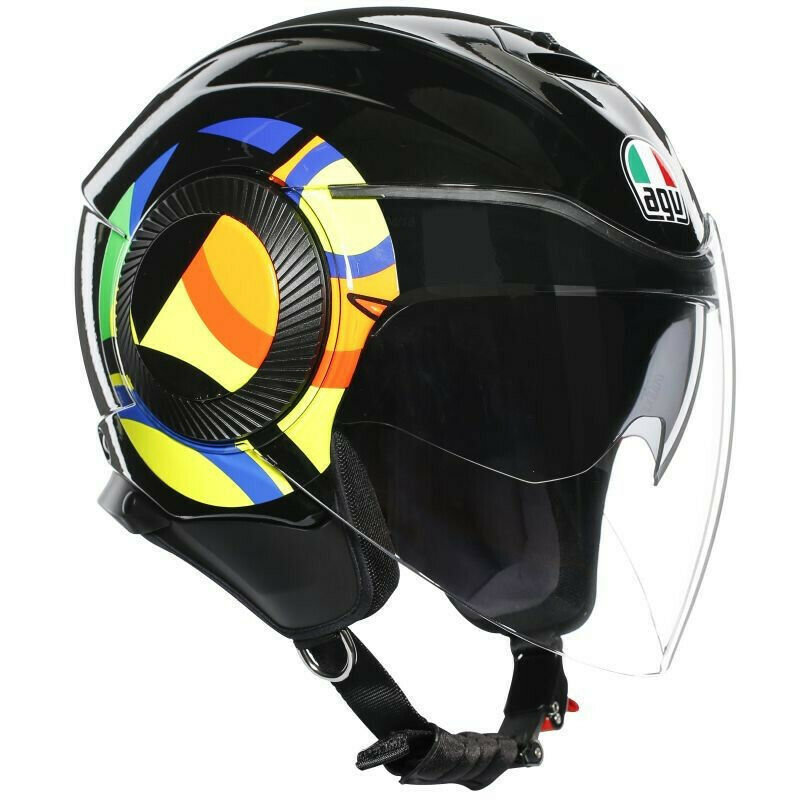 Helm AGV Orbyt Black/Parrot S Helm