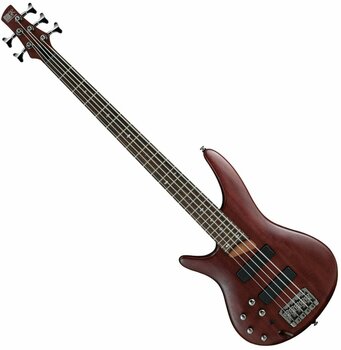 Balkezes basszusgitár Ibanez SR 505L Brown Mahagony - 1
