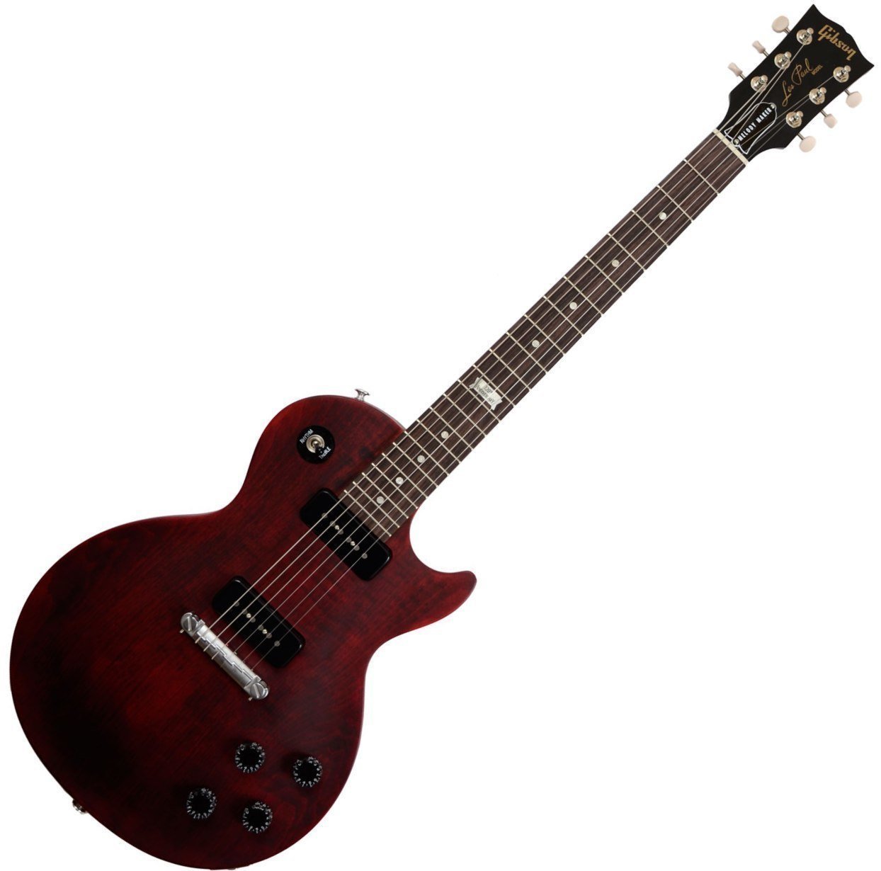 Elektrische gitaar Gibson Les Paul Melody Maker 2014 Wine Red Satin