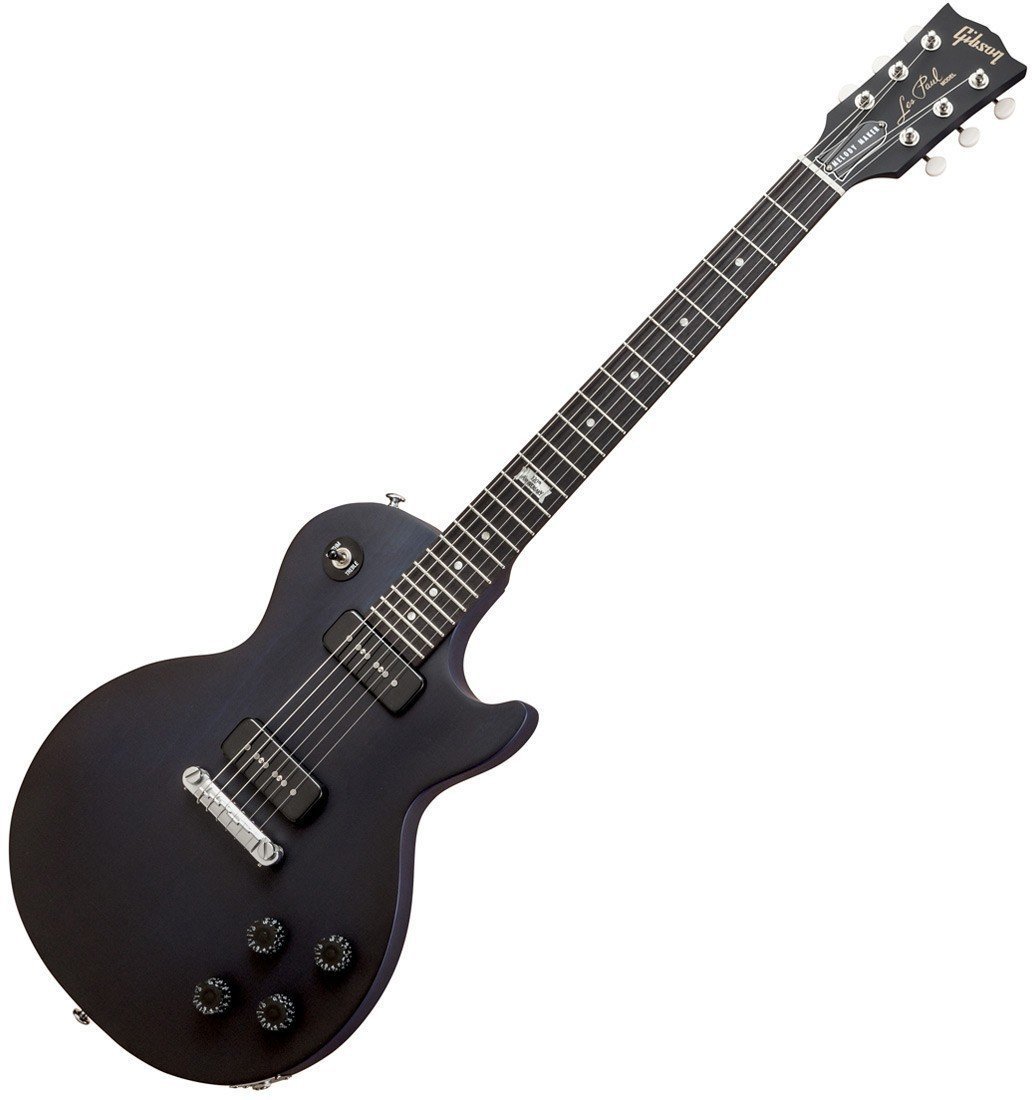 Guitare électrique Gibson Les Paul Melody Maker 2014 Manhattan Midnight Satin