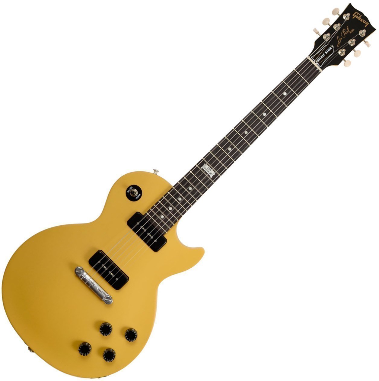 Electric guitar Gibson Les Paul Melody Maker 2014 Yellow Satin