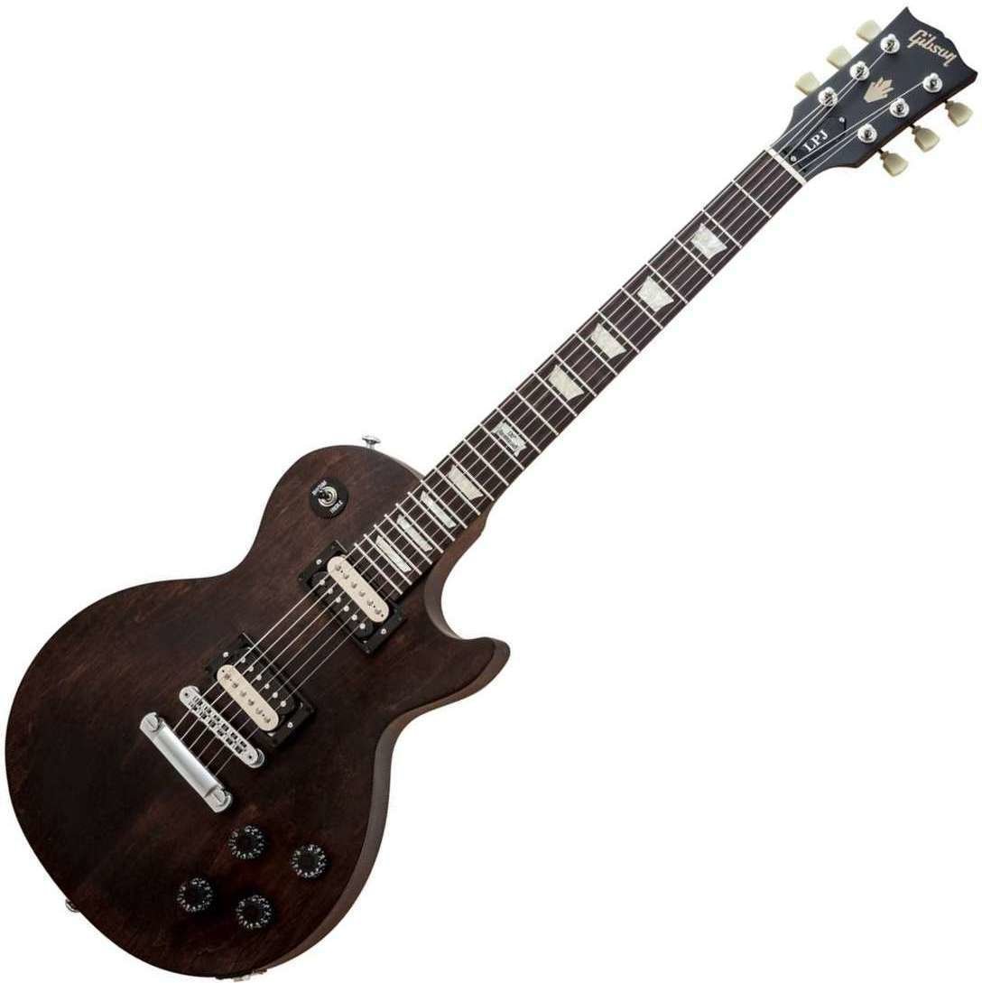 Elektrische gitaar Gibson LPJ 2014 Chocolate Satin