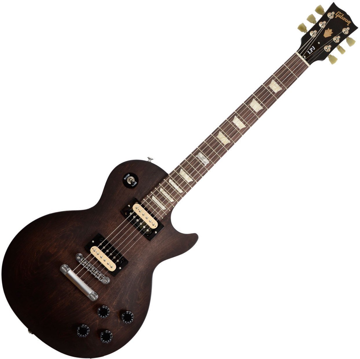 Guitare électrique Gibson LPJ 2014 Rubbed Vintage Shade Satin