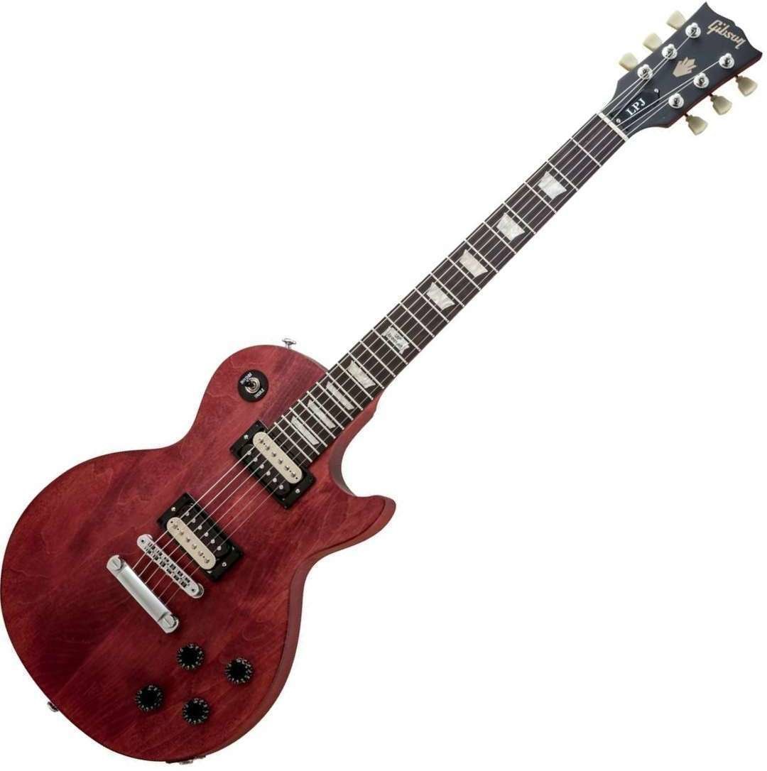 Elektrisk guitar Gibson LPM 2014 w/Min E Tune Cherry Satin
