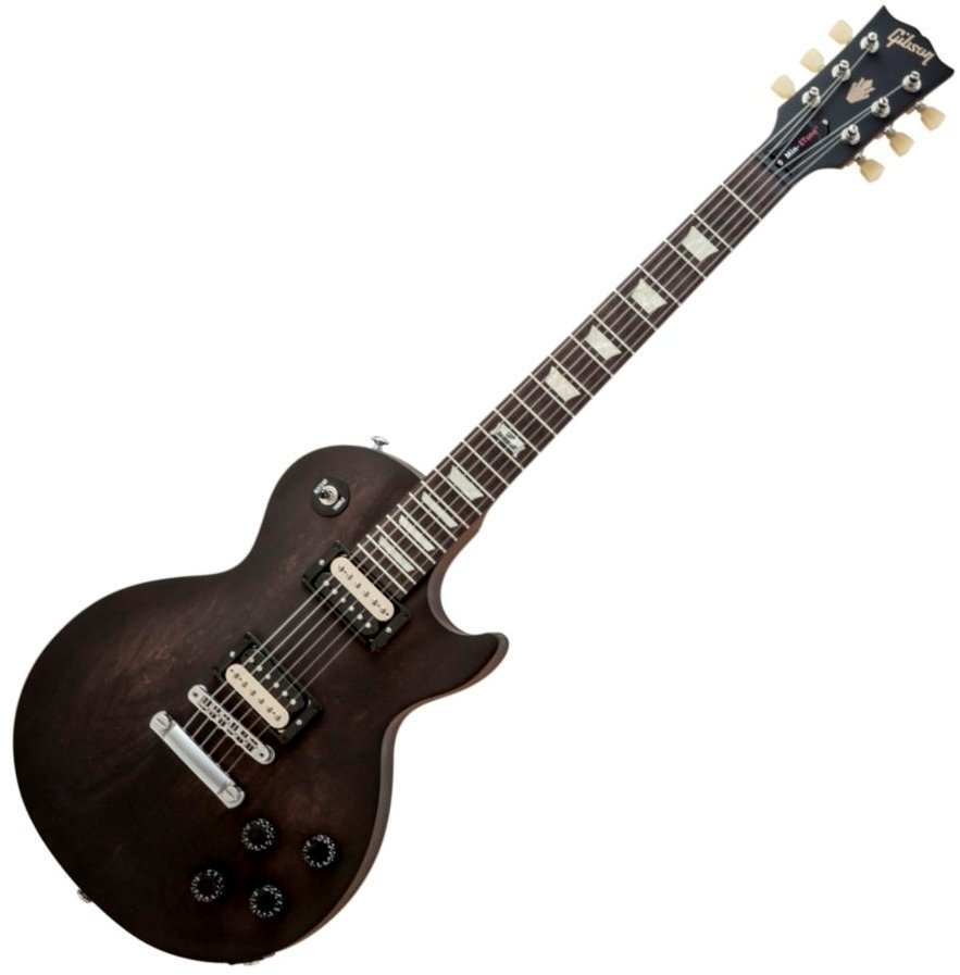 Guitare électrique Gibson LPM 2014 w/Min E Tune Rubbed Vintage Shade Satin
