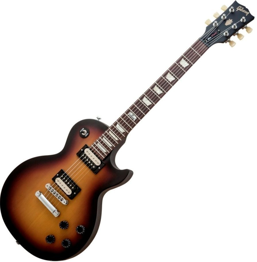 Elektriska gitarrer Gibson LPM 2014 w/Min E Tune Fireburst Satin