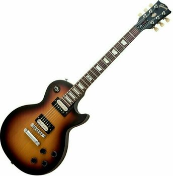 E-Gitarre Gibson LPM 2014 w/Min E Tune Fireburst Satin - 1