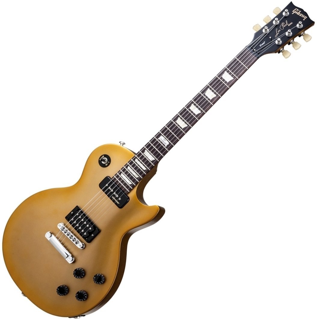 Elektromos gitár Gibson Les Paul Futura 2014 w/Min E Tune Bullion Gold Vintage Gloss