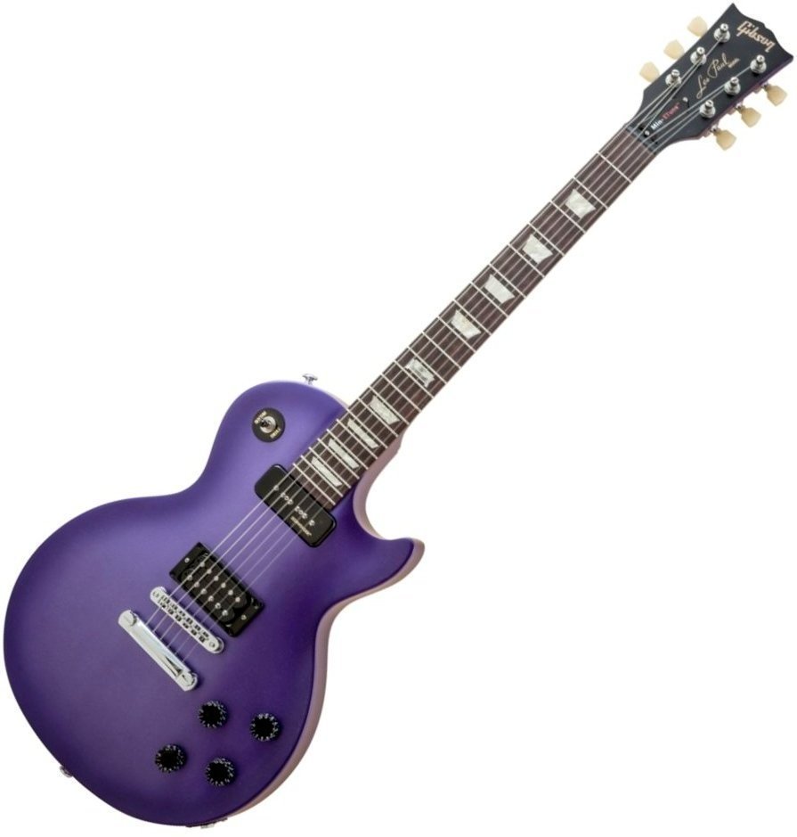 Guitare électrique Gibson Les Paul Futura 2014 w/Min E Tune Plum Insane Vintage Gloss
