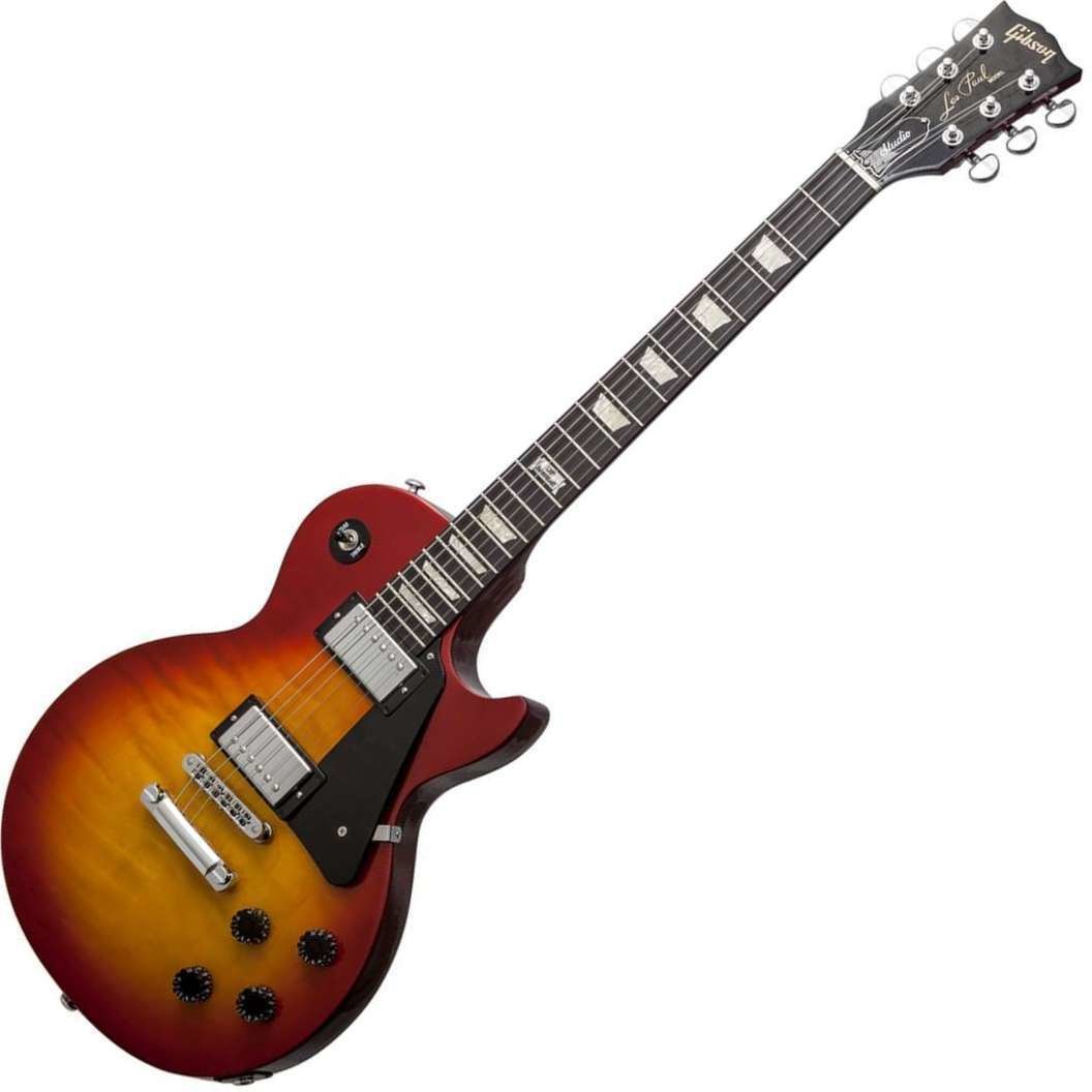 Electric guitar Gibson Les Paul Studio Pro 2014 Heritage Cherry Sunburst Candy