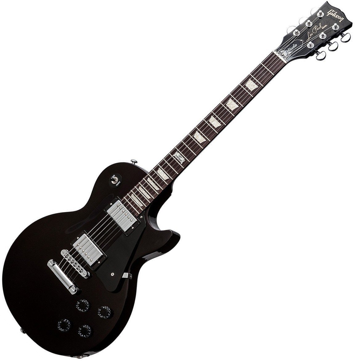 Elektrische gitaar Gibson Les Paul Studio Pro 2014 Black Cherry Pearl