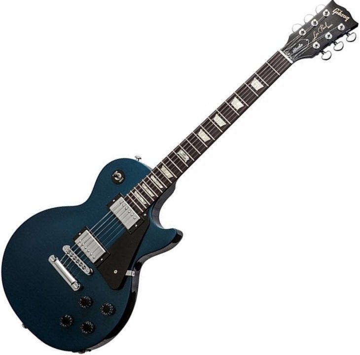 Electric guitar Gibson Les Paul Studio Pro 2014 Teal Blue Candy