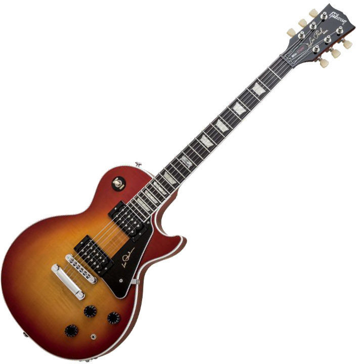 Elektrische gitaar Gibson Les Paul Signature 2014 w/Min Etune Heritage Cherry Sunburst