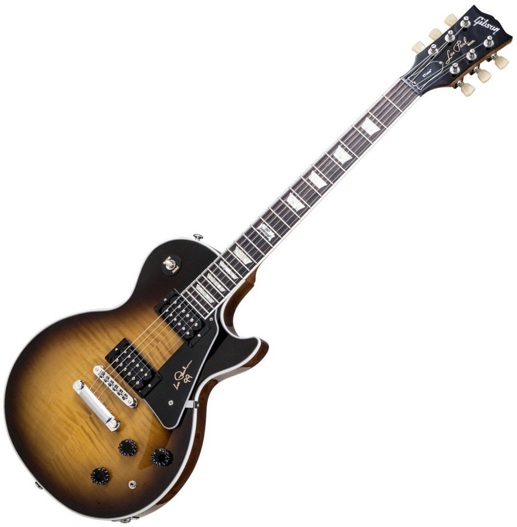 Elektriska gitarrer Gibson Les Paul Signature 2014 w/Min Etune Vintage Sunburst
