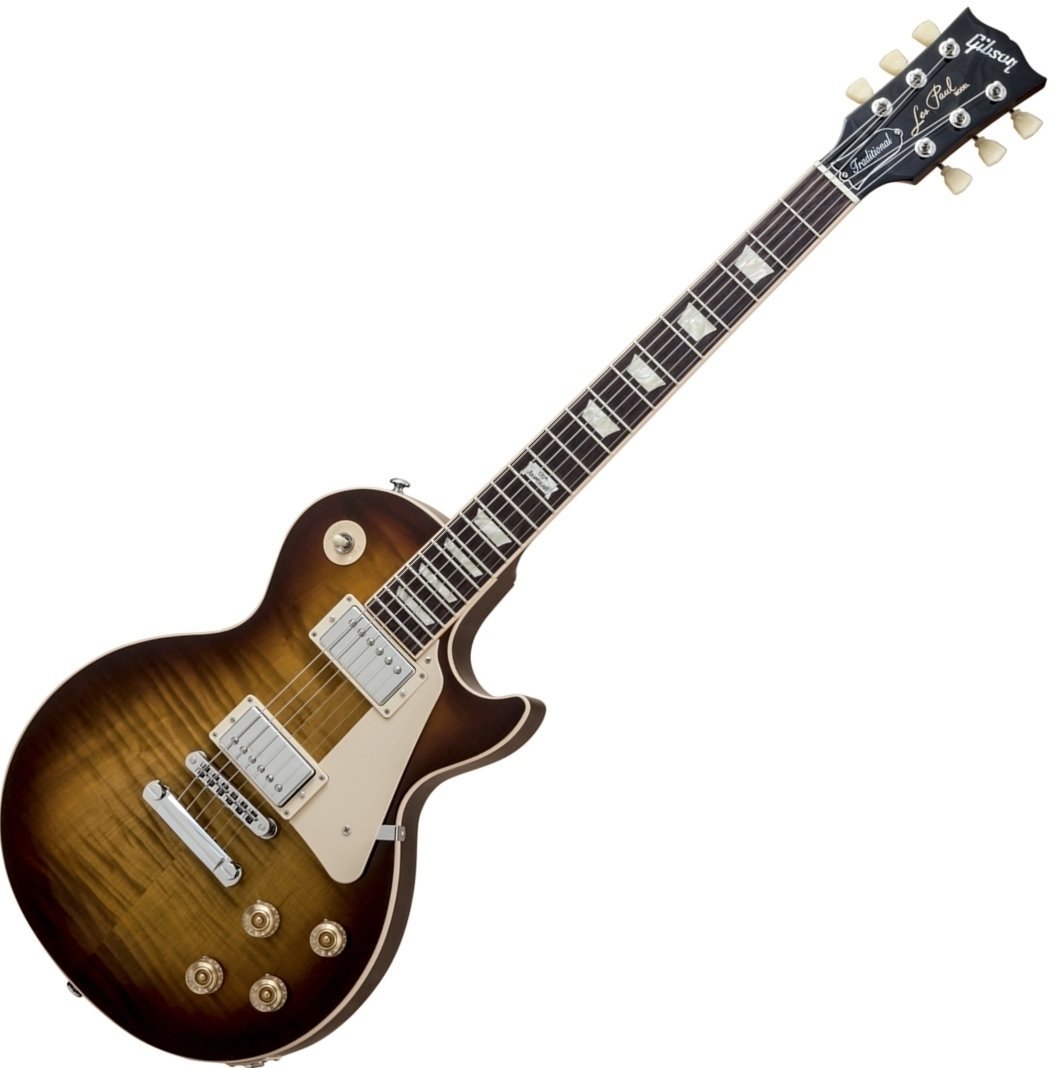 Guitare électrique Gibson Les Paul Traditional 2014 Tobacco Sunburst