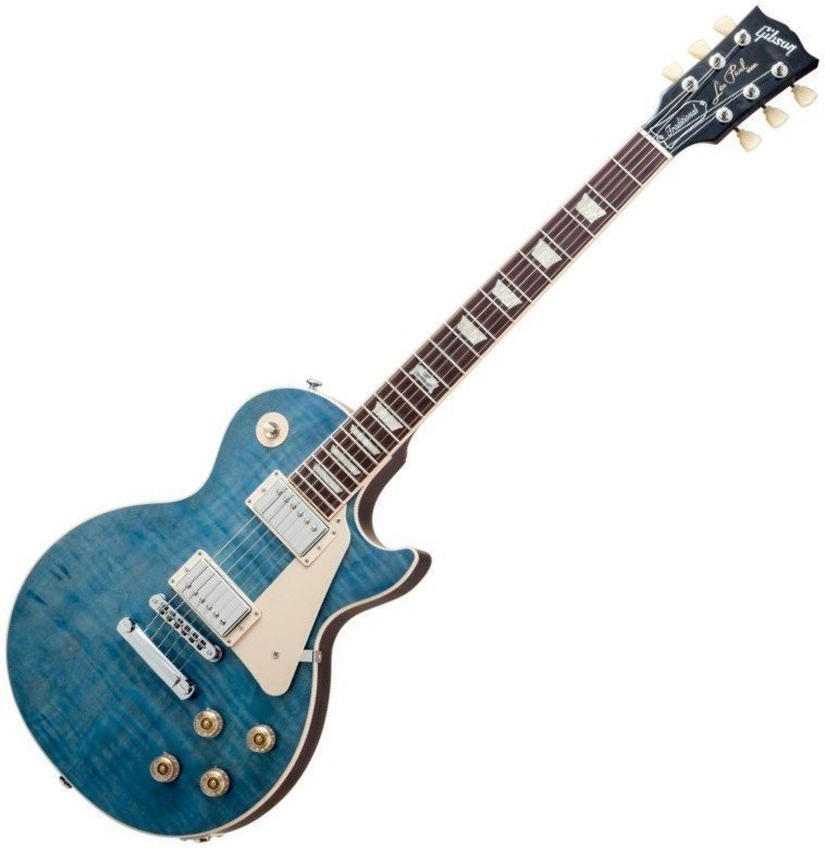 Elektrisk guitar Gibson Les Paul Traditional 2014 Ocean Blue
