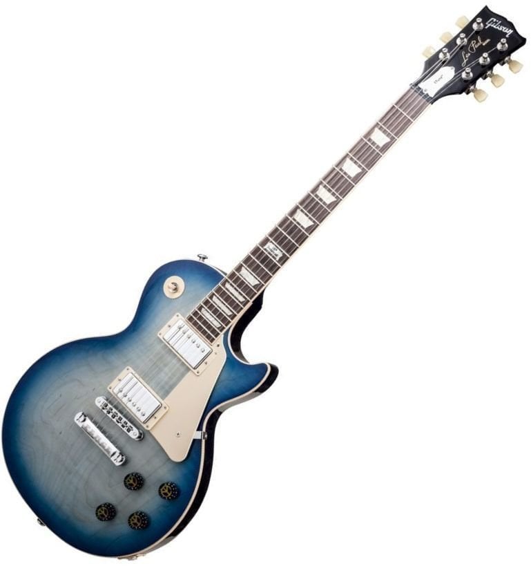 Guitare électrique Gibson Les Paul Peace 2014 Tranquility Blue Burst